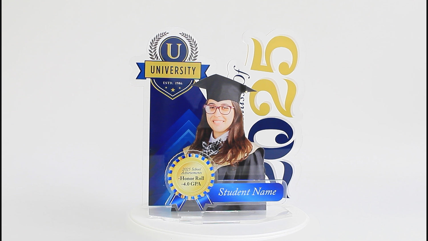 University/College Theme Acrylic Standee