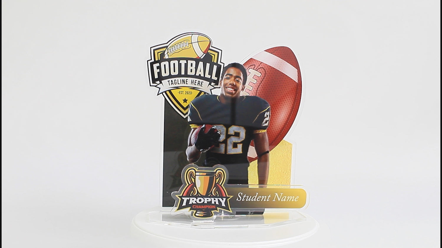 Football Standee Trophy