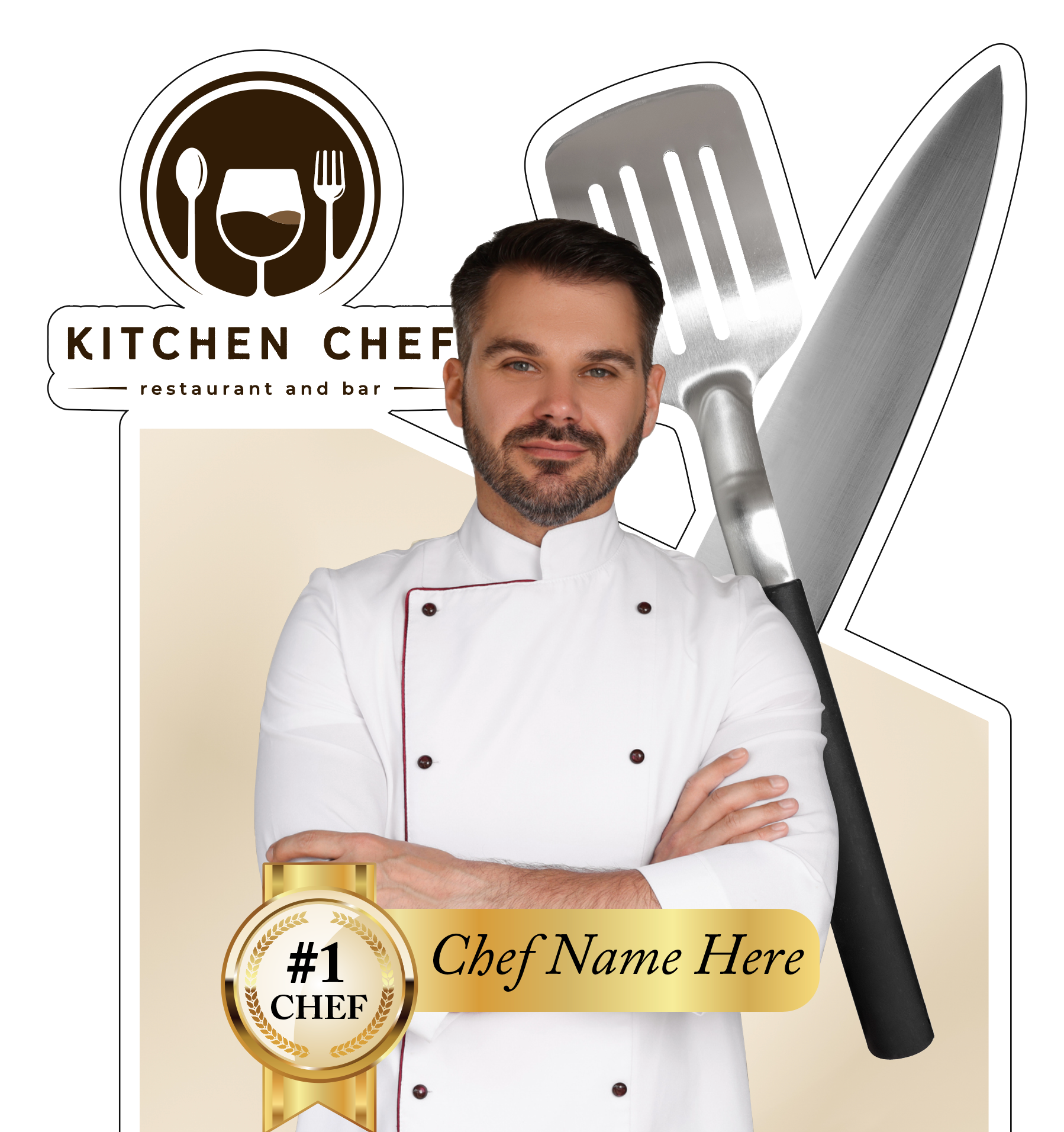 Chef Theme – Acrylic Standee