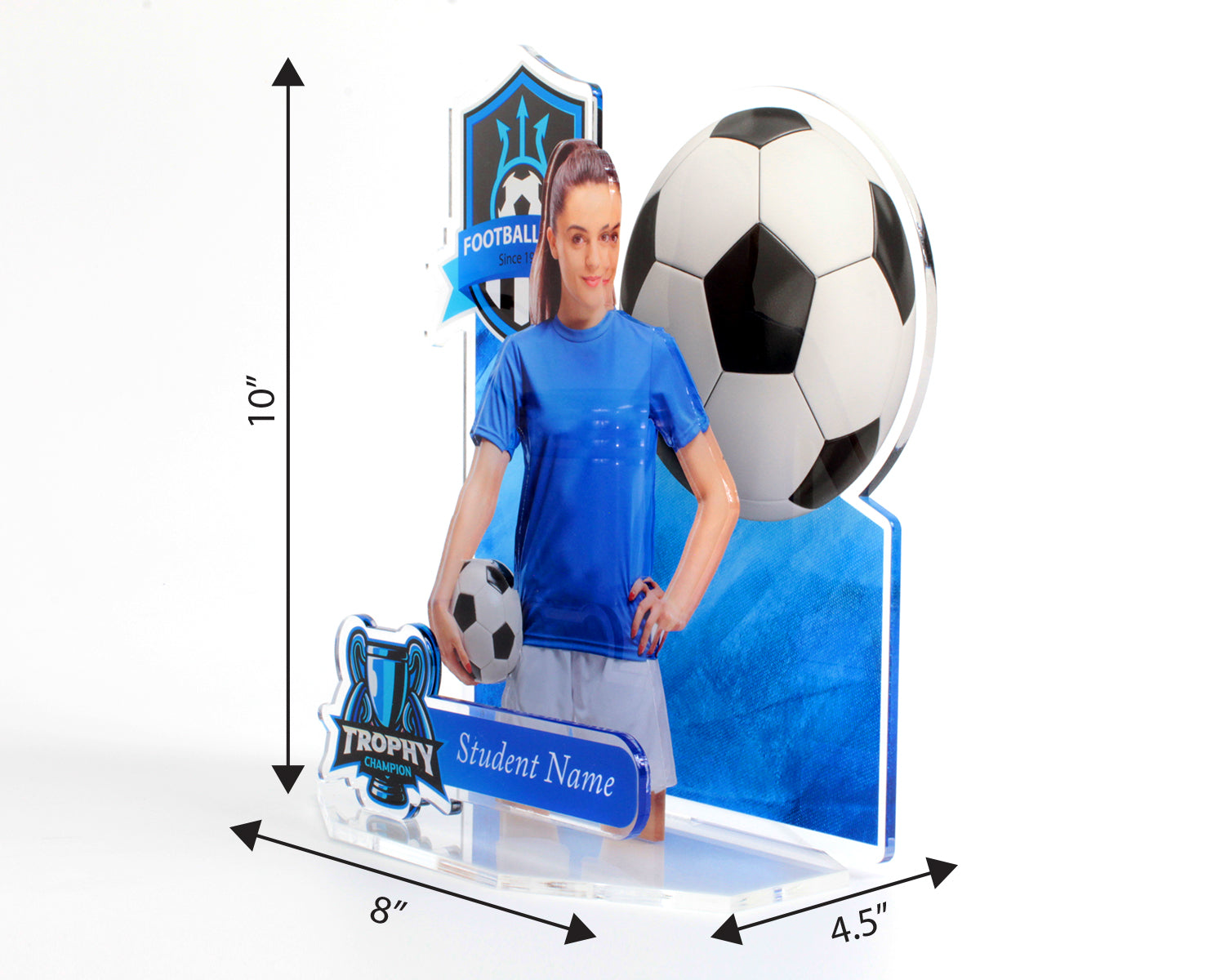 Soccer Theme Acrylic Standee